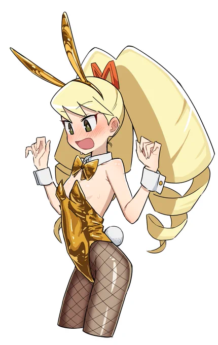 ゴールデンいいんちょウィークにしこしこ描いてた白"金"ルナです