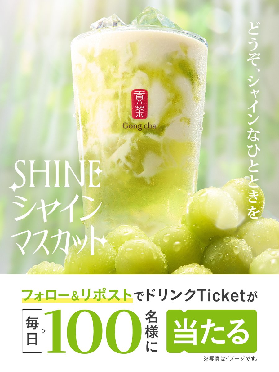 Gong cha（貢茶 / ゴンチャ） tweet media