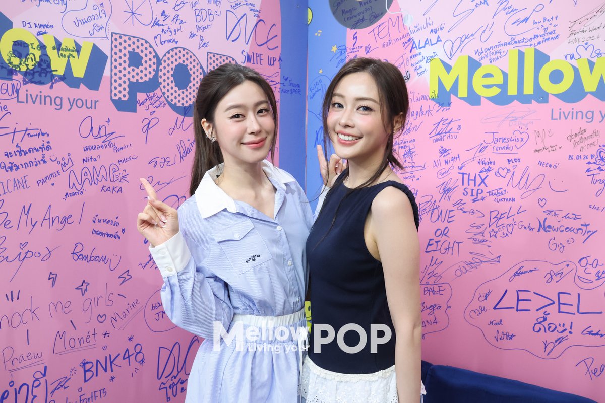 ✨ Mellow POP เก็บตกภาพบรรยากาศไลฟ์ของ “อุ้ม อิษยา, แบม สราลี” นักแสดงจากซีรีส์ “Fulfill รักเติมเต็ม”
.
#MellowPOP
#รักเติมเต็ม
#อุ้มแบม #OomBam