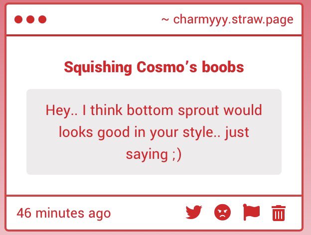 Charmy 🔞 comms open ❕ tweet media