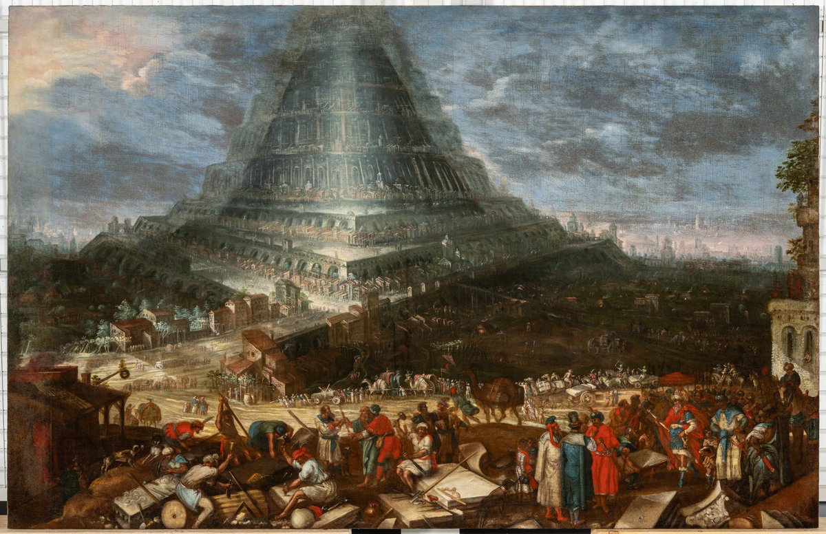 StephenMonaco's tweet photo. What did "reverend" Adam Hamilton spearhead the wretchedly excessive $90 million construction project of a 141,000 square foot megachurch with an exterior that has absolutely no Christian symbolism whatsoever, yet looks like historic paintings of the Tower of Babel?
@Hamilton4Kansas