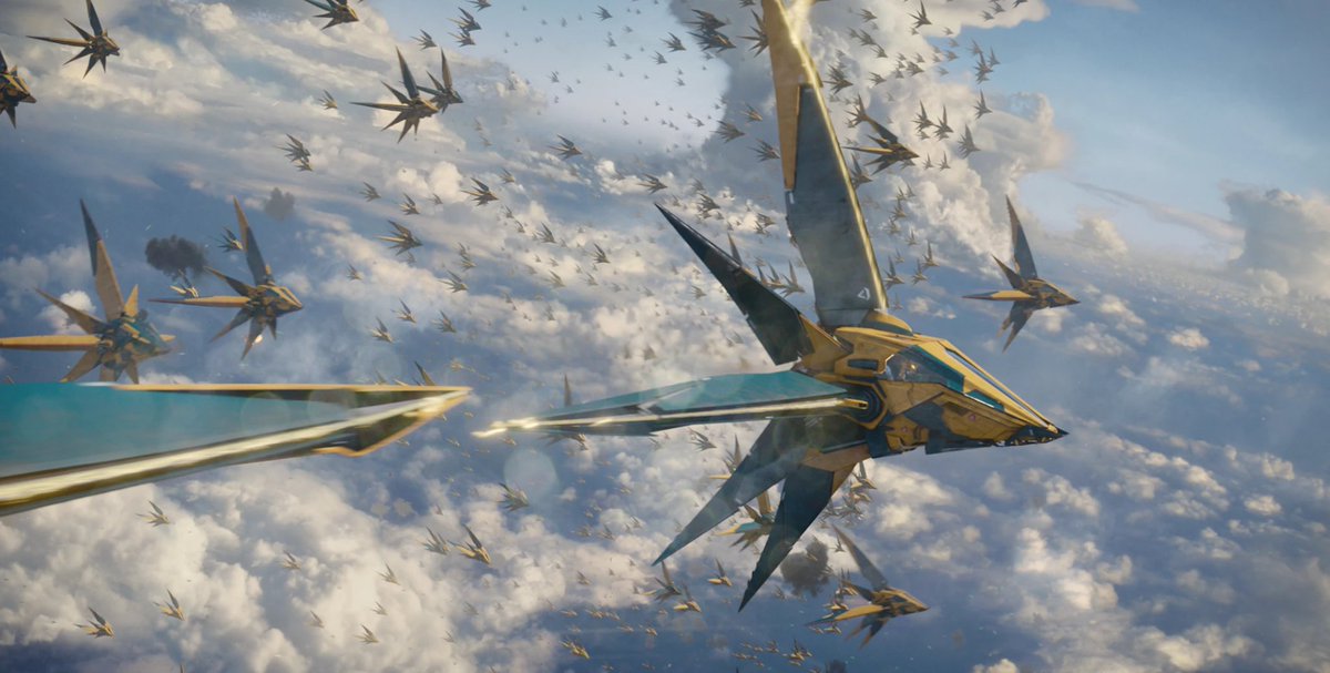 immitsg's tweet photo. @thetimetraveler Reminds me of the Niva Corps ships in MCU https://t.co/YNw7dCUXTO