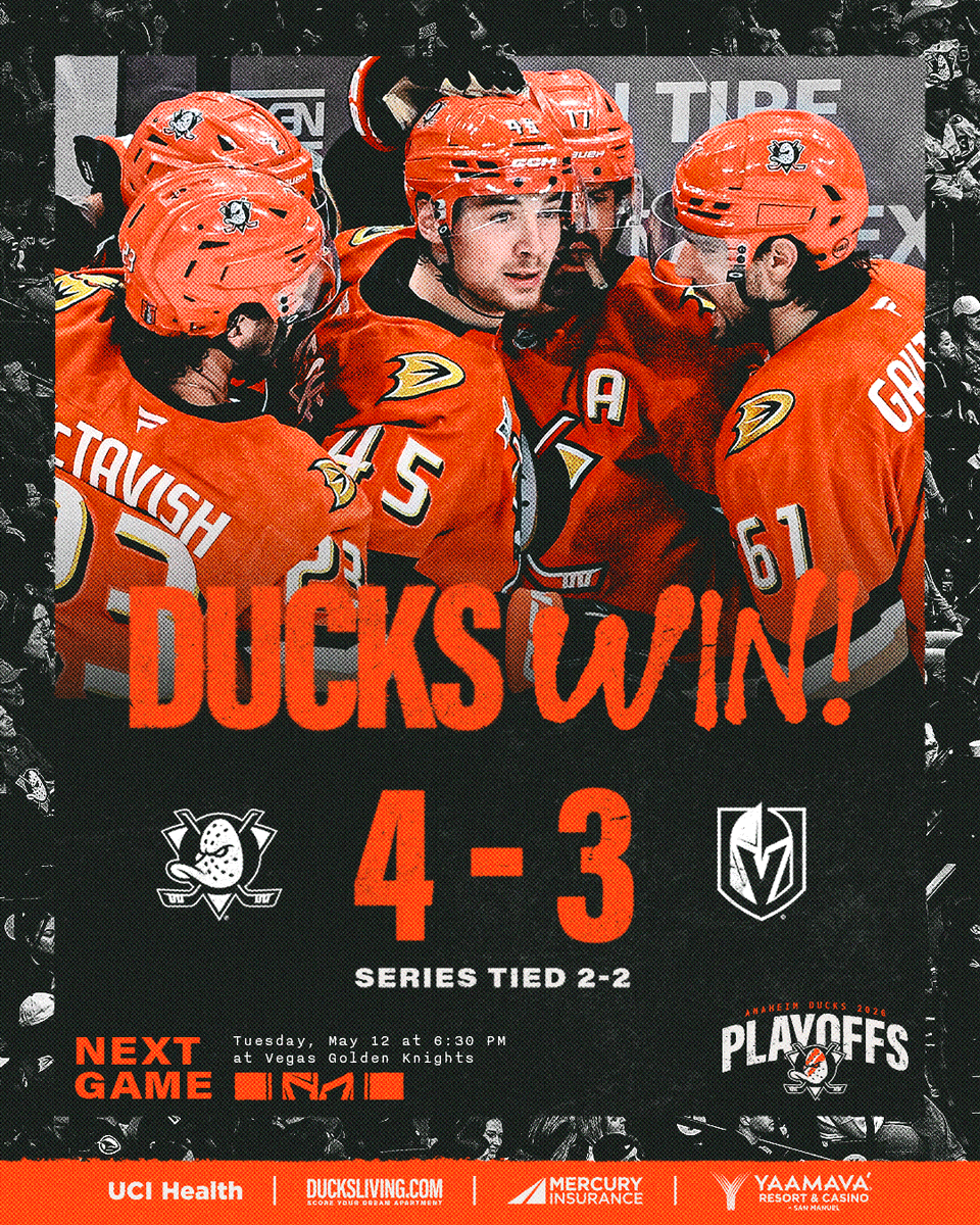 x - Anaheim Ducks tweet media