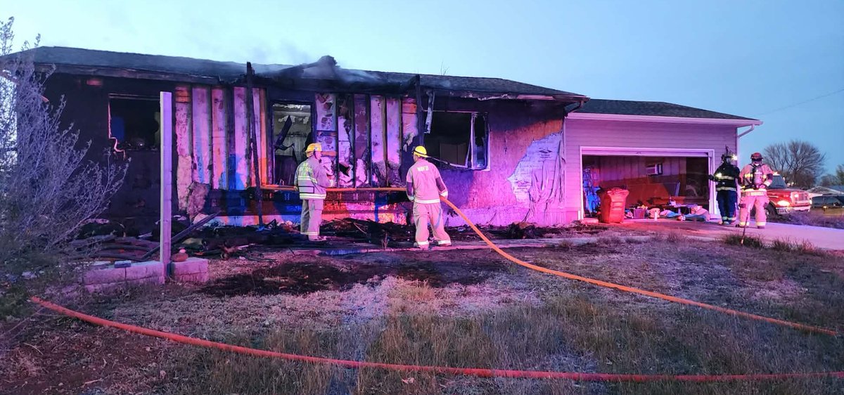 PennCoFire's tweet photo. Immediate Release
5-10-2026

Alarm Time: 7:53 PM

New Underwood Structure Fire Held to a Single Alarm

New Underwood Volunteer Fire Department, responded to a reported fire in a residential structure, in the 200 Block of South A Avenue New Underwood, South Dakota. https://t.co/JjpN03rmGP