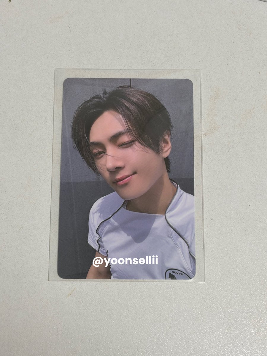 yoonsellii's tweet photo. ✸ wts | พร้อมส่ง

🎀 เจย์ jay romance : untold yzy 2.0 vce

— 180฿ free shipping ❕

สนใจ dm ได้เลยค่ะ ♡︎
#ตลาดนัดเอนไฮเพน #ตลาดนัดENHYPEN wtb ตามหา https://t.co/hc4md3NxGY