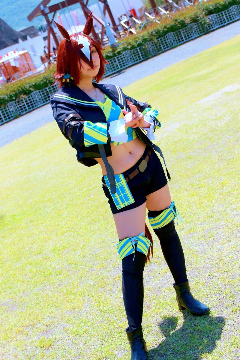 yuu3tmbmk's tweet photo. #はれコス 
#コスプレ 

ウマ.娘        ウ.オッ.カ

ウイッグ作り直してようやっと出せた〜！

前回より良い..はず！

お写真@hideyu87

4枚目はあきとさんがひらみ手伝ってくれた〜！何回もありがとうございます！ https://t.co/kPlAARA5kF