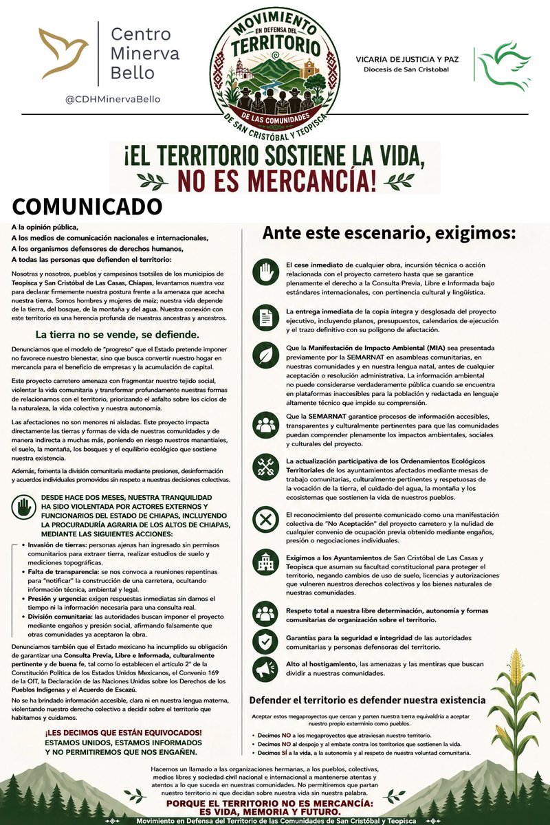 CDH Minerva Bello tweet media