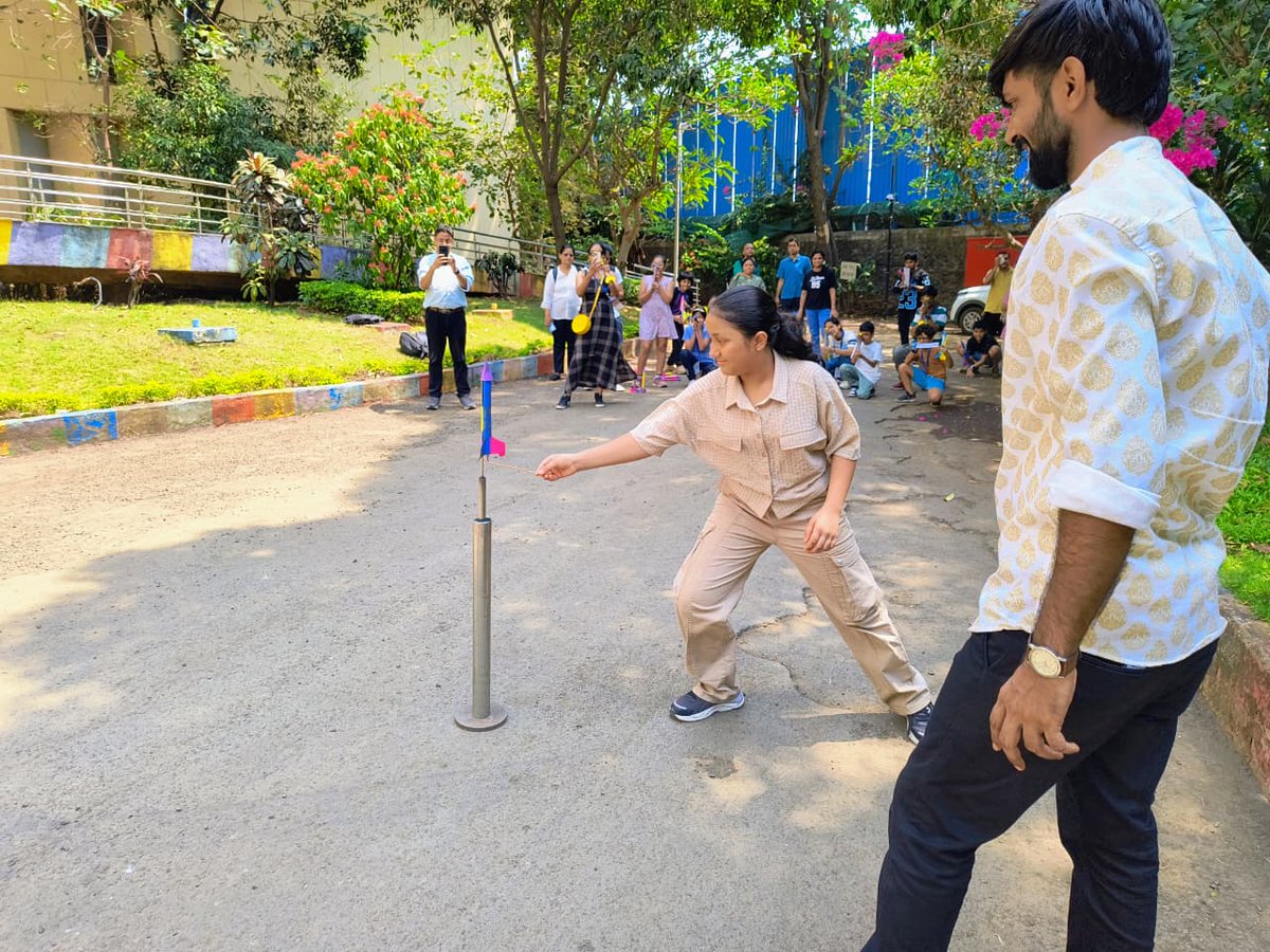 ncsmgoi's tweet photo. 🚀✨ Model Rocketry Workshop at Nehru Science Centre, Mumbai (NCSM)—participants explored the science of rocketry through hands-on model building, space gallery visits &amp; interactive activities.⚡

#ModelRocketry #SpaceLearning #NCSM #Mumbai https://t.co/7YnuxJ9zKD