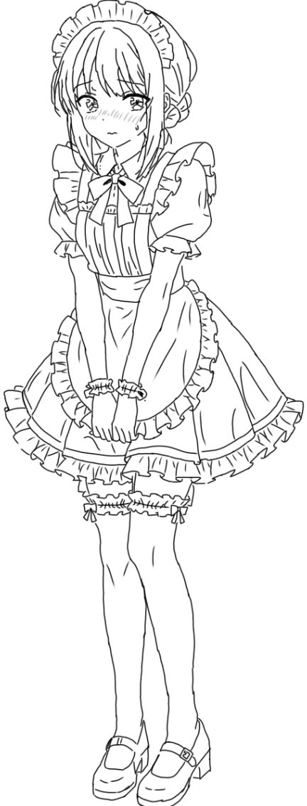 メイドVer彩葉
🦊は、恥ずかしいよ…
#超かぐや姫
#超かぐや姫fa