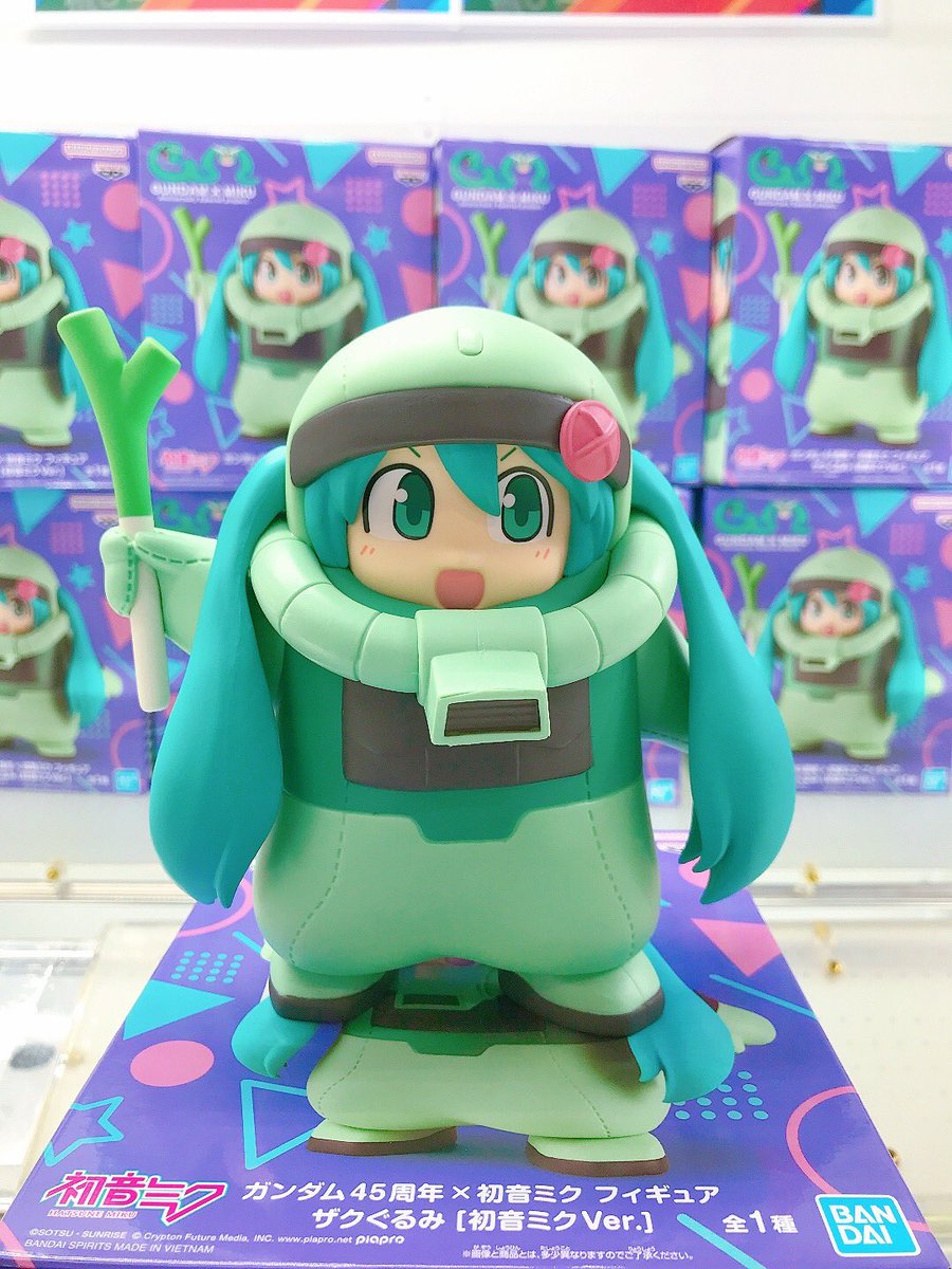 ✨景品入荷情報✨】 『ガンダム45周年初音ミク フィギュア ザク