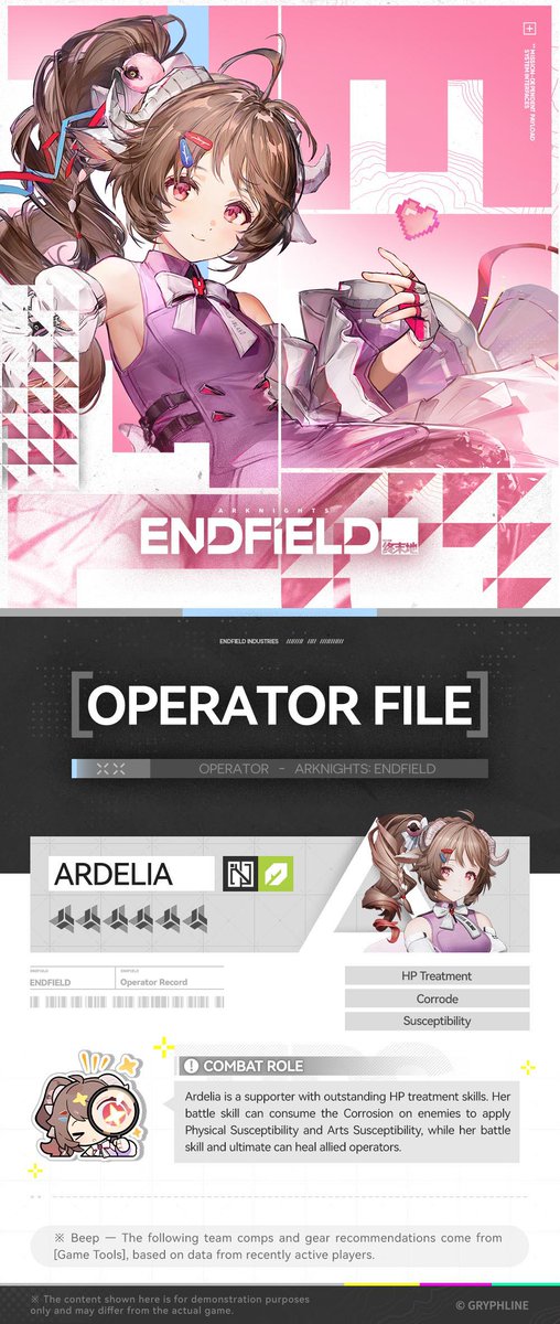 AKEndfield's tweet photo. // Operator File // Laevatain // Gilberta // Ardelia // Pogranichnik
Endministrator, we are the shield at your back.
For more details, please check the link:https://t.co/kMQyxn8SvU
#ArknightsEndfield #Endfield #AtTheWakeOfSpring https://t.co/ljH6THBr0A