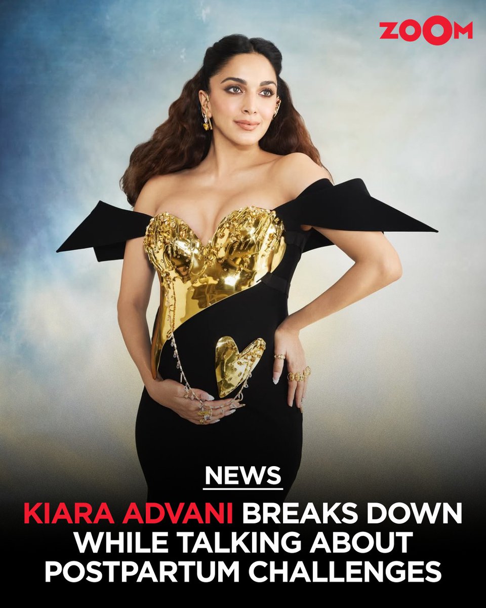 Kiara Advani became emotional while speaking about her postpartum journey  after welcoming her daughter Saraayah with husband Sidharth Malhotra.  Speaking on a podcast, the actress said motherhood completely changed her  as a