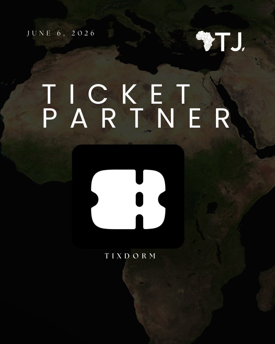 afritechjournal's tweet photo. We are excited to welcome @tixdorm as our ticketing partner for the founders round table coming up on June 6th, 2026. 

#ticketjng #ticket #eventticket #ticketpartner https://t.co/eWUQ9u5Db3