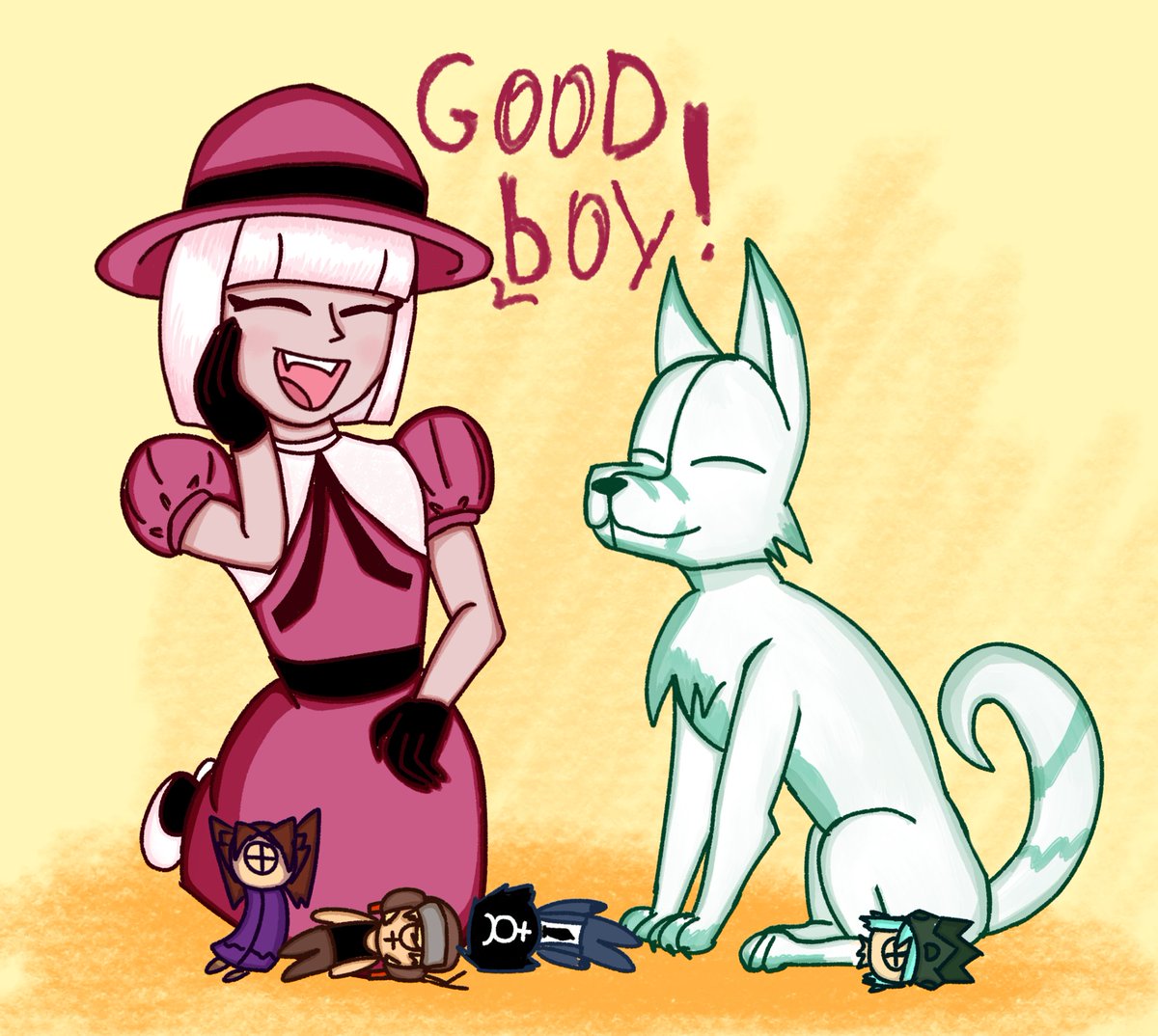 A28buttercup's tweet photo. He brought the dolls! #Psychopomp #KOAD #Psychopompgold https://t.co/2EjfUgBK0A