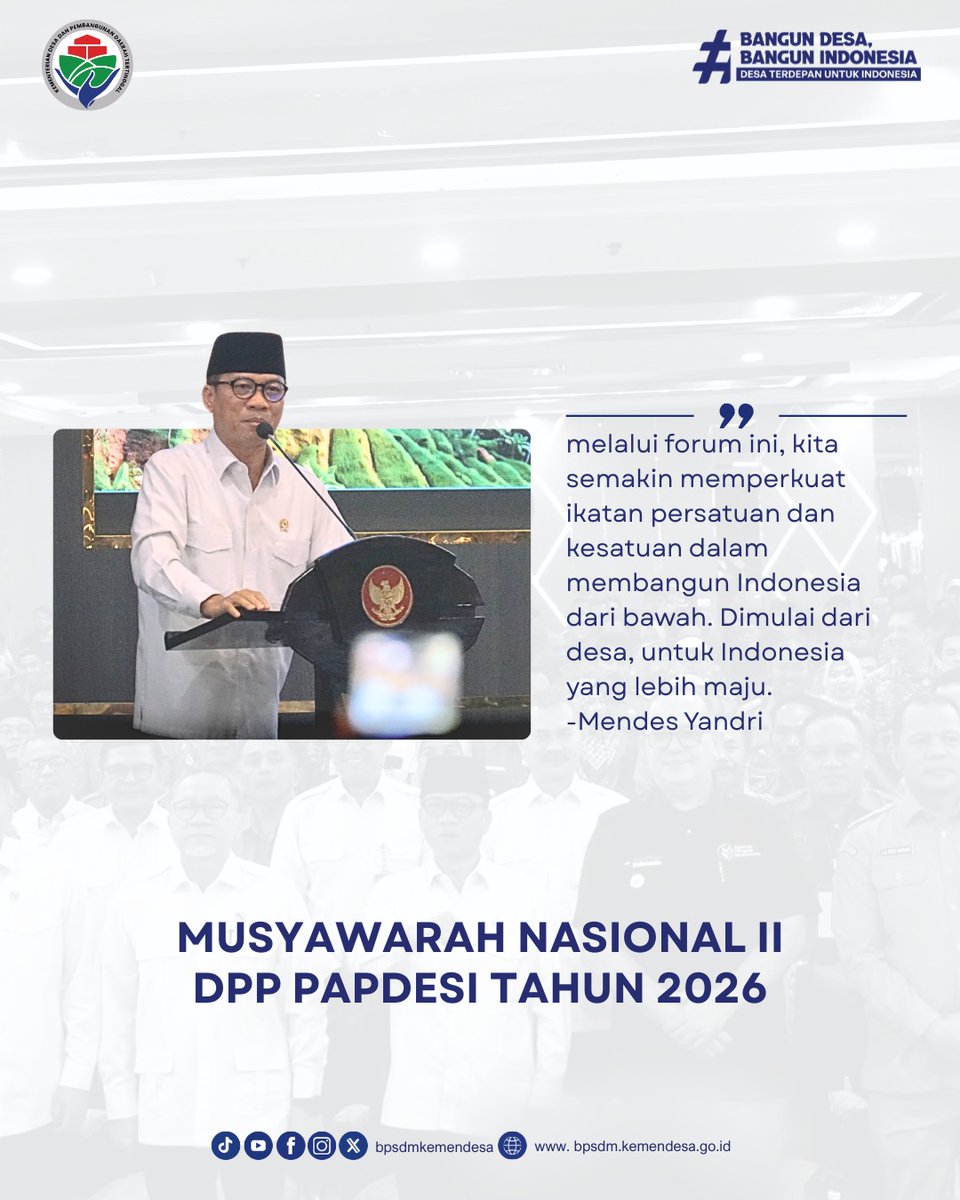 Bpsdm Kemendesa tweet media
