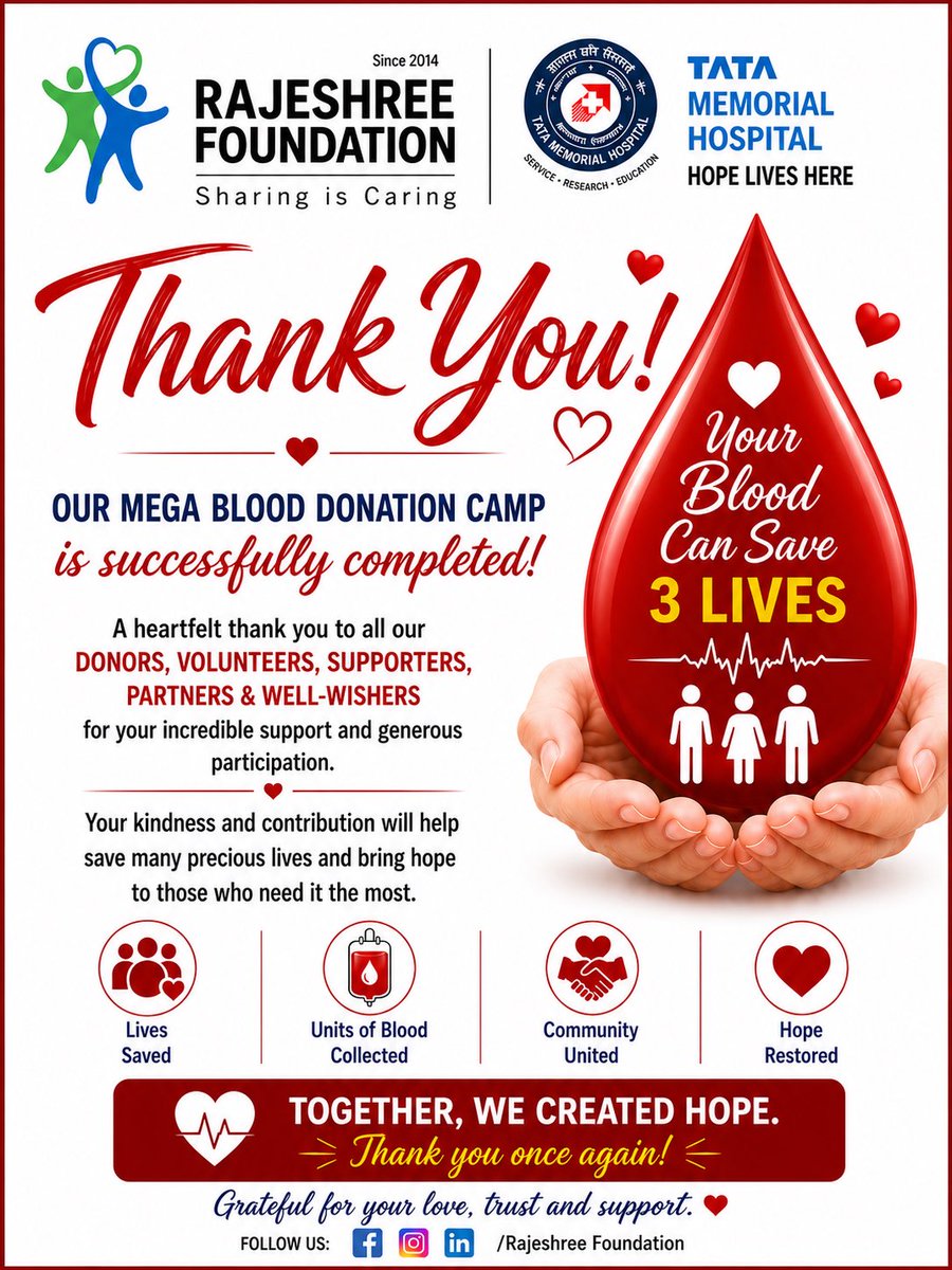 Rajeshree Foundation® tweet media