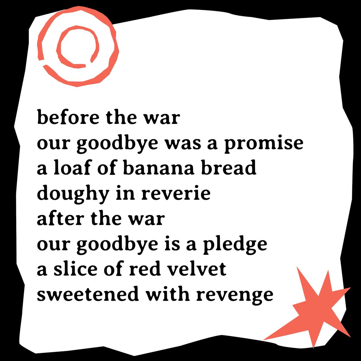 “before and after
the war”

#poetry