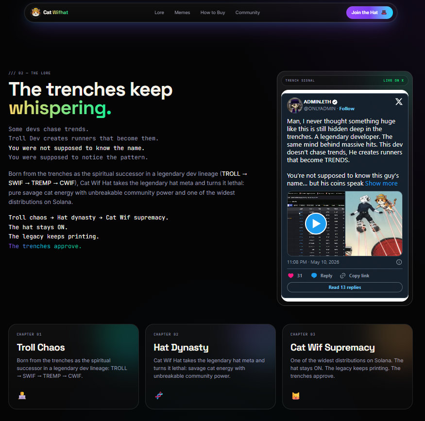 ONLYADMlN's tweet photo. You can now save high-quality memes directly on our official website (v1). https://t.co/WNMx0Yd7dj 

Use them freely for raids and community pushes. We’ll continue cooking fresh memes and adding new content regularly. All links are live — explore, download, and let’s make some noise!  

In this space, discipline beats emotion, and patience always rewards the prepared. The strongest communities are built on consistency, conviction, and unity. 

Stay focused, stay active, and trust the process.  Holders always win.

The hat stays on 

$CWIF