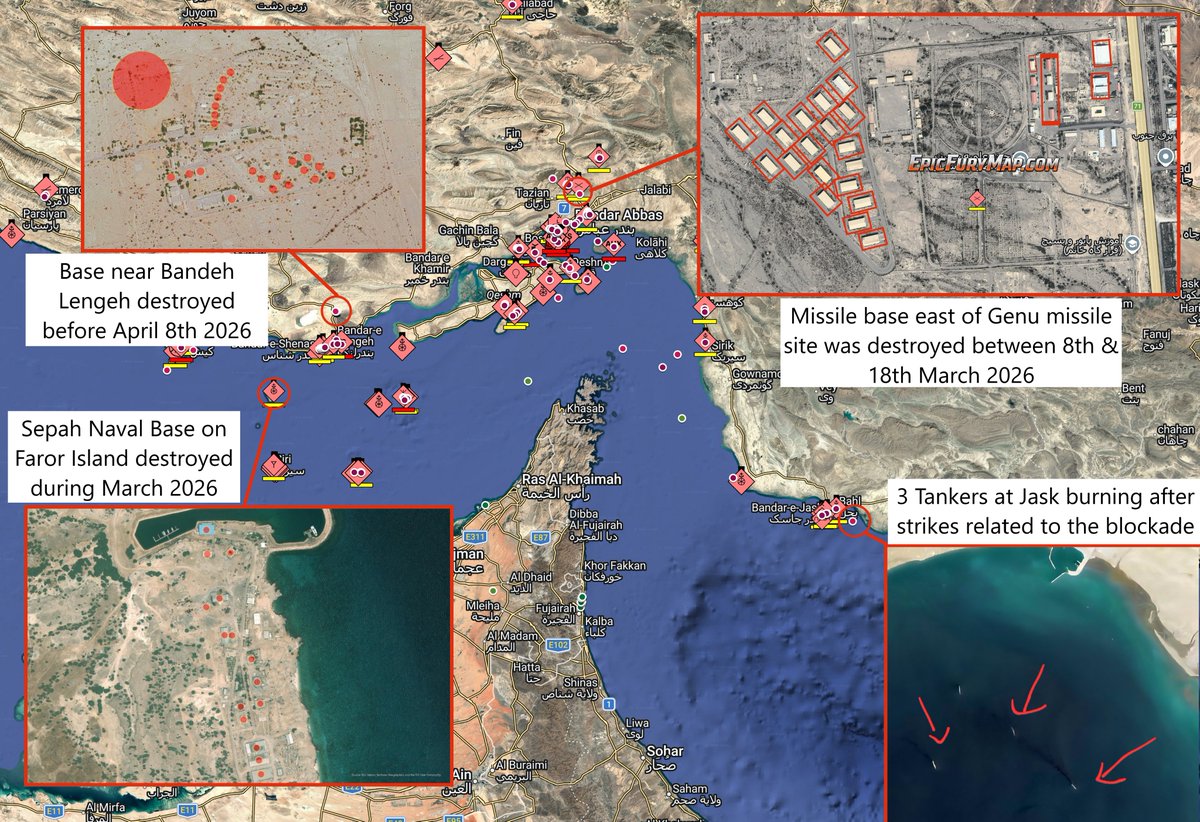 Iran Conflict Maps tweet media