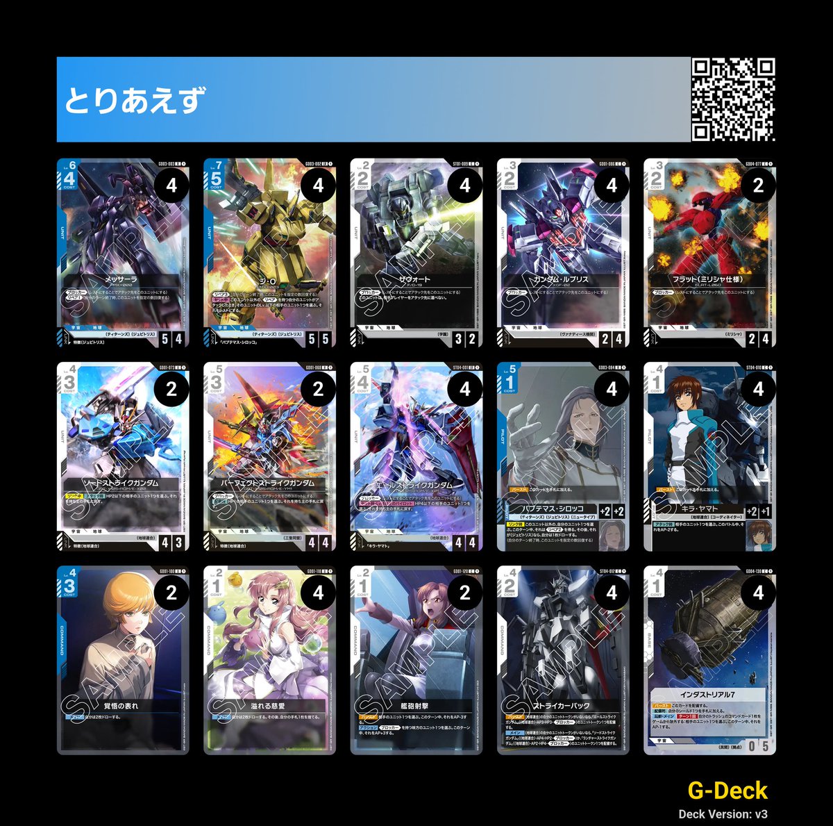 ガンダムカードゲーム・ウルトラマンカードゲームチーム【たぬきアグロマン】vs【練習系女子】 tweet media
