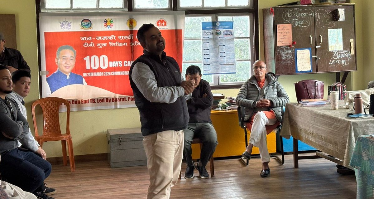 TB Mukt Bharat- Sikkim tweet media
