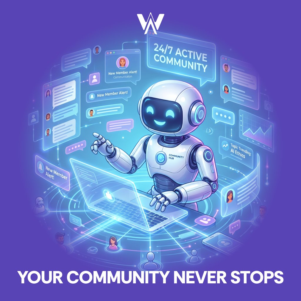 AIWORLDSGAMES's tweet photo. 🦾 In AI Worlds, your community stays active 24/7

Community Bots handle interactions, deliver updates, and keep your audience engaged automatically.

Less manual work. More connection.

👉 https://t.co/hQPxZxpEn3 https://t.co/ti37KaxAlX
