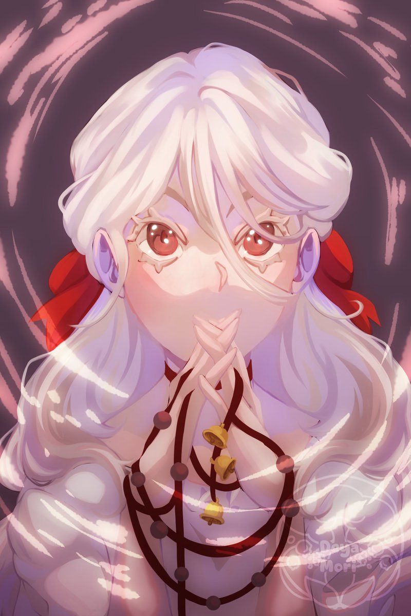 Deya_Mori's tweet photo. // The Flight SMP

MY SHAYLAAAAAAAAAAAAAA
I love this little ray of sunshine. The first approach I had for this fanart was make her look eerie, but after seeing her on stream I decided to make her look more ethereal, as she's The Sheperdess guiding light!

 @heygraecie https://t.co/R3NFYX9YGq