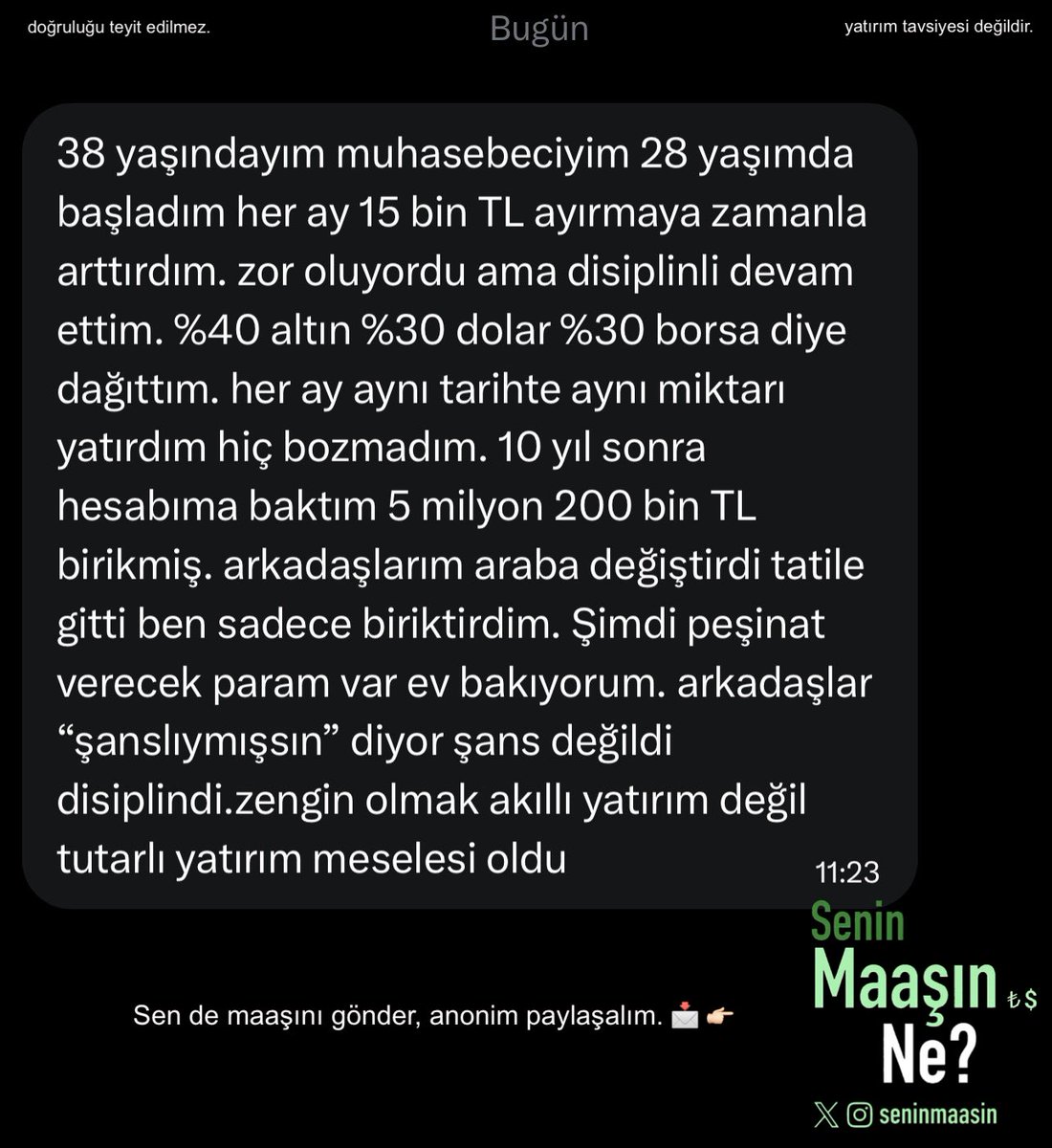 Senin Maaşın Ne? 💸 tweet media