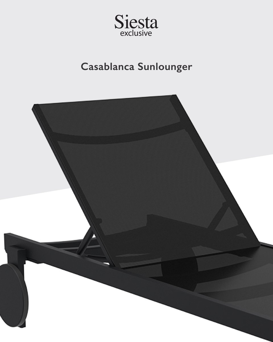 SiestaTR's tweet photo. Sadelik ve konfor kusursuz dengede.
Casablanca Şezlong, dinlenme anlarınıza şıklıkkatan bir tasarım objesi. 

Simplicity and comfort in perfect balance.
The Casablanca Sunlounger is a design piece that elevates your moments of relaxation. 

#SiestaExclusive https://t.co/BFRFixKEQT