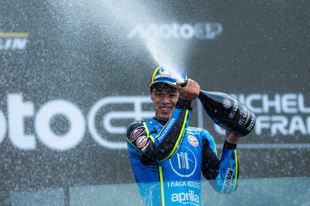 MotoGP初表彰台！
応援ありがとうございました！
Thank you everyone !!

#FrenchGP🇫🇷 P7 / P3