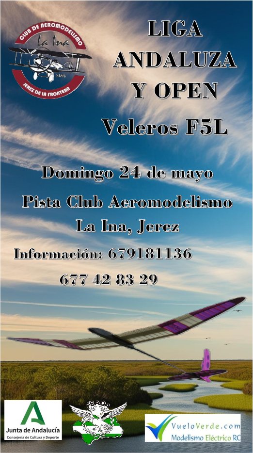 feada_'s tweet photo. AMD. 1ª Prueba de la Liga Andaluza de F5L. La Ina – Jerez de la Fra., 24 de mayo. https://t.co/4oD3nOHTJl https://t.co/B69132kqEG