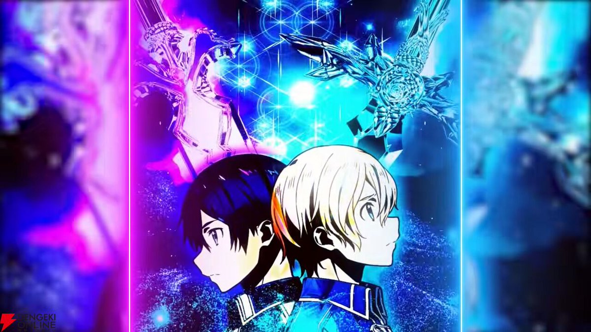 dengekionline's tweet photo. SAOスマパチ最新作『アリシゼーション夜空』PV公開。LiSA『ADAMAS』をバックに、名シーンがたっぷり【ソードアート・オンライン】
https://t.co/rL9FMB5Lxp

8月導入予定の京楽産業の新機種。PVは期間限定公開となっています。 https://t.co/TQnwOVixf1