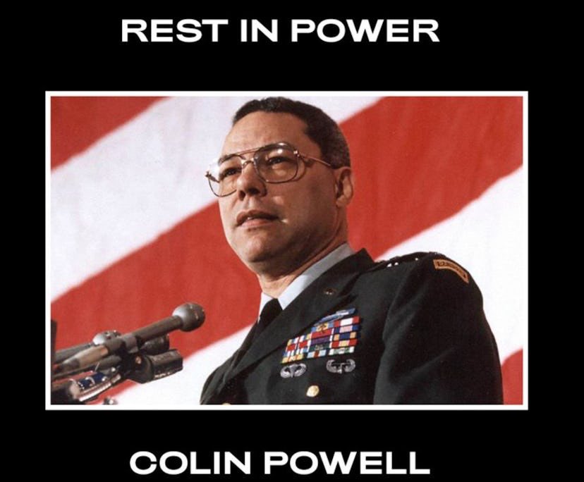boermassacre's tweet photo. @meekmilfs Beyoncé’s politics are not just ‘flimsy’ she shouts out people like Iraq war architect Colin Powell. At that point it’s a choice. If pink was wrapped in the Union Jack shouting out Tony Blair then yeah people would flog her. OutKast had the merican flag and no one cared https://t.co/sEOJGh6qz2