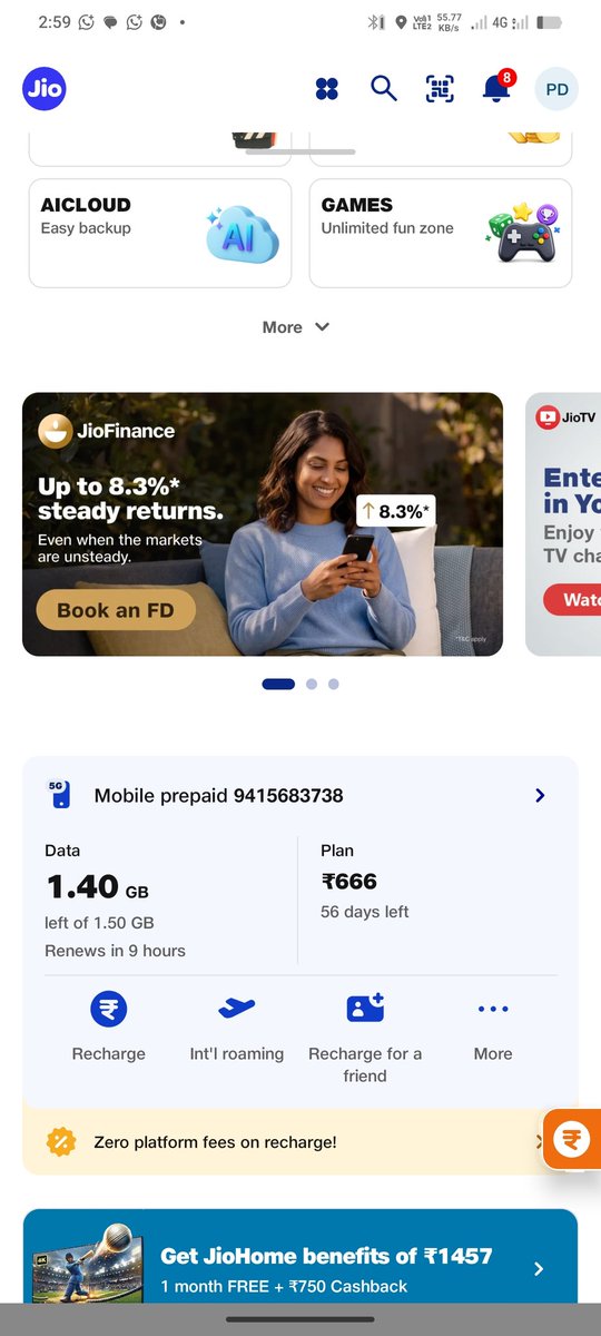 Error255253's tweet photo. @JioCare @JioCare I am facing network issues even on multiple numbers with active plans. Especially during the night, the internet either stops working completely or becomes extremely slow. Simply saying that there is no active plan is not the actual issue. https://t.co/KAXtBmgx2E