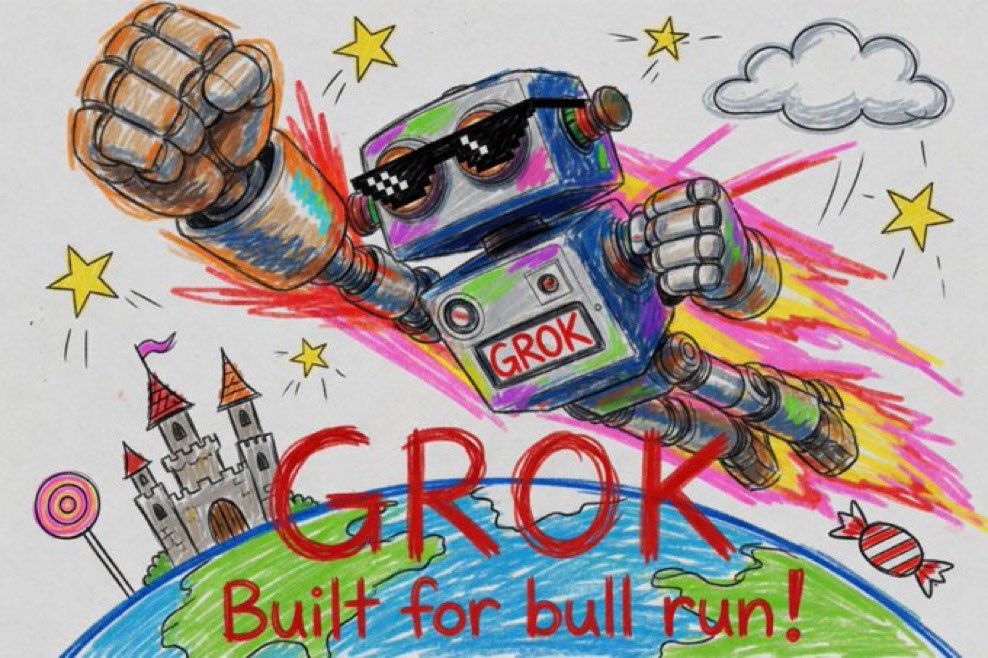 Pascal_42069's tweet photo. @theunipcs Come back to $GROK 

•We CTO’d it.
•Socials fully in our control. 
•Crazy utility built: Burn to mint NFTs 
•Meme battle arena on chain ⛓️‍💥 

Check out @grokme_protocol https://t.co/jkpR8dkYuw