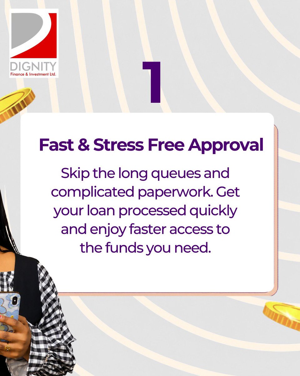 dignity_finance's tweet photo. Funding your dreams, one step at a time. Fast. Flexible. Reliable. 💸
#DignityFinance #LoansMadeEasy #SecureYourFuture https://t.co/ike3abTIj8
