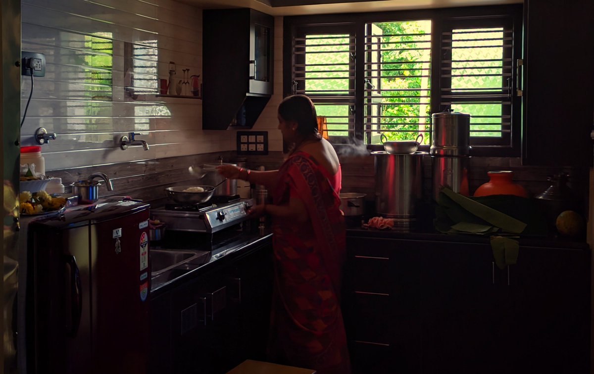 iamprasannap's tweet photo. This photo was taken in 2022, we're celebrating Varamahalakshmi, before me leaving the house. Most of my childhood was spent with her. And when I first moved out of home, I was never truly ready for it. But life doesn’t wait for us to be ready, right? https://t.co/3NEZciWqAf