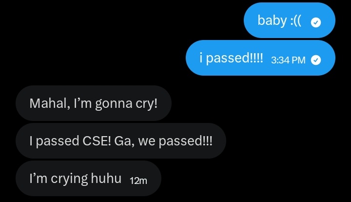areumantic's tweet photo. the relationship goals i craved and got. hard work? paid off. sacrifices? worth it. congratulations to us, babylat (@vianceled) 🤟🏻🥹 https://t.co/0swwUMf9Sh