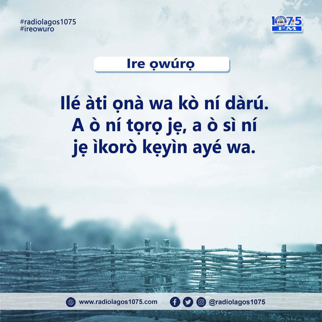 Radiolagos_1075's tweet photo. Àmìn àṣẹ Èdùmàrè 🙏

#ireowuro 
#radiolagos1075

@drobafemihamzat
@gbenga_omo 
@unclejyde https://t.co/JB5mC8fX0g