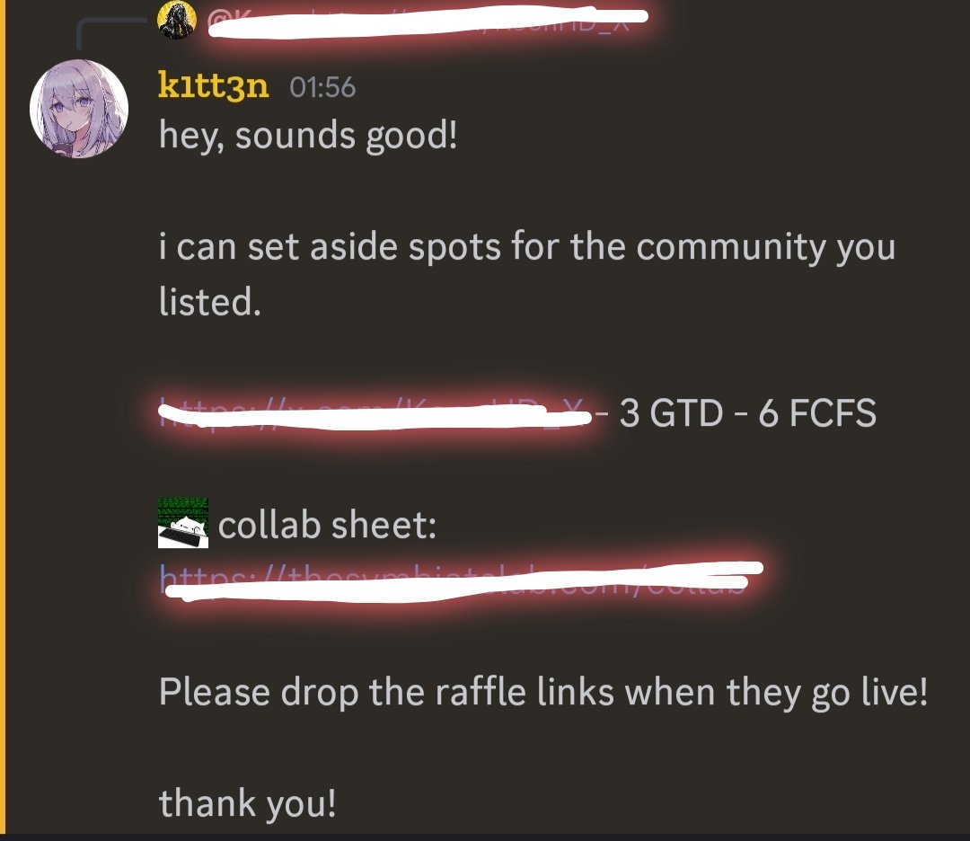 KeonHD_X's tweet photo. Excited to announce that our community has secured 3 GTD spots and 6 FCFS allocations 🎉🔥

How to enter :-

> Follow me &amp; @TheSymbioteLab 
> Like and Rt- https://t.co/Wmepbl4F3N

Comment your evm wallet address

Winners annnounced in 12 hour https://t.co/pcIqvIeMzJ
