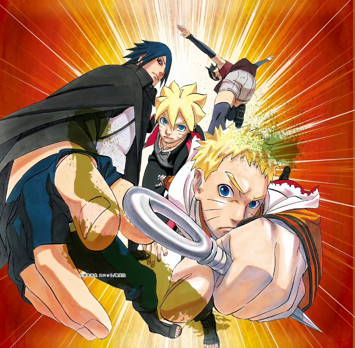 Sasuke on the second pic is something else….