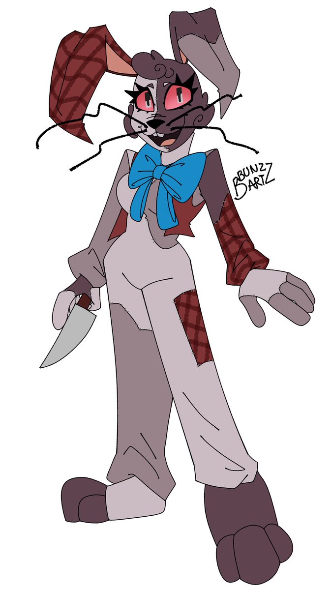 wanted to make a vanny design for fun! #FNAF #fnafvanny