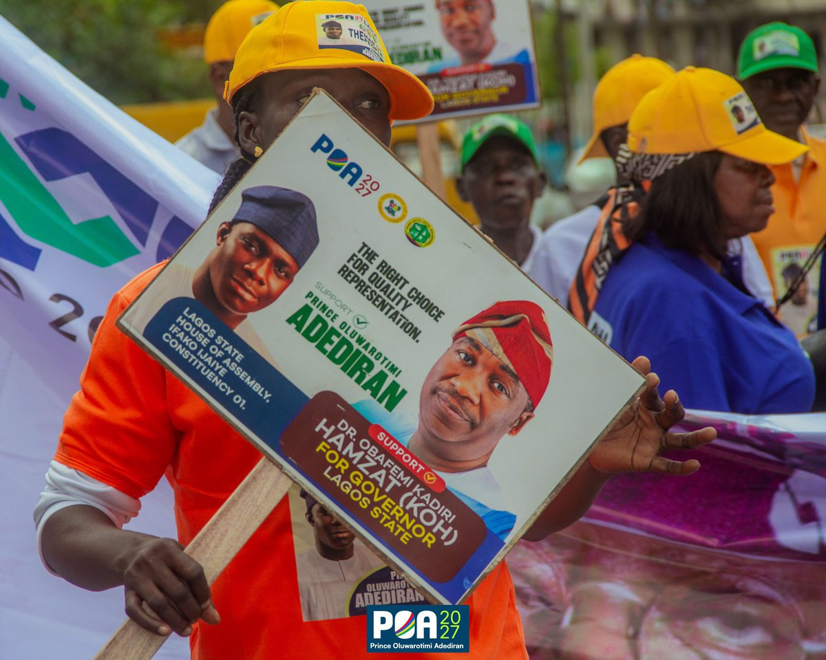 poamovement's tweet photo. The POA Movementgathered alongside party leaders, stakeholders, and supporters at the Special Congregational Prayer in honor of President Bola Ahmed Tinubu and Deputy Governor, Dr Kadri Obafemi Hamzat.

#POAMovement #ANewDawn #POA2027 #QualityRepresentation https://t.co/YEJ4SQvo4e