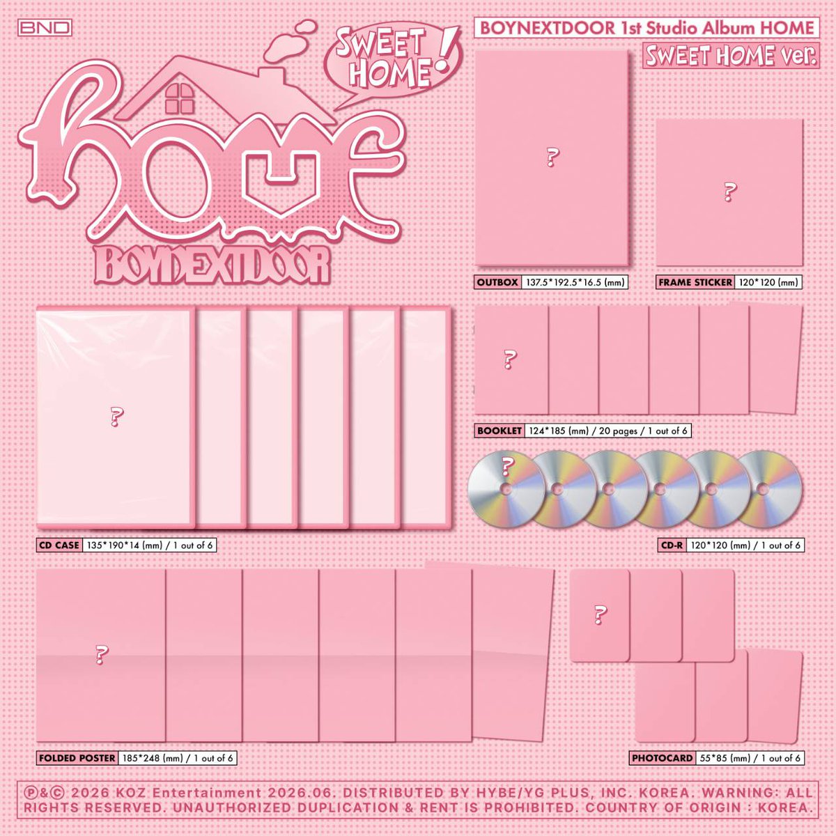 Goembulstore's tweet photo. WTS Open Sharing Boynextdoor 1st Studio Album Home Sweet Home ver + POB Weverse + POB Early Bird Fix Member

Early Bird (1 Album + 1 POB Early bird + 1 POB Weverse)
DP 80k/Album
Sungho 175k ✅✅
*Taesan 200k ✅✅
*Leehan 200k ✅✅
Myungjae 195k ✅✅
Woonhak 180k ✅✅
Riwoo 170k ✅✅

✅Bersih INA
✅DP Cicil 

Early Bird Close 18 Mei
Last DP 25 Mei

*Wajib Pair Jika Tidak Full

Go Boynextdoor Only 
https://t.co/eXtfrVaxgj

Go WA: https://t.co/azYbo7fVl3