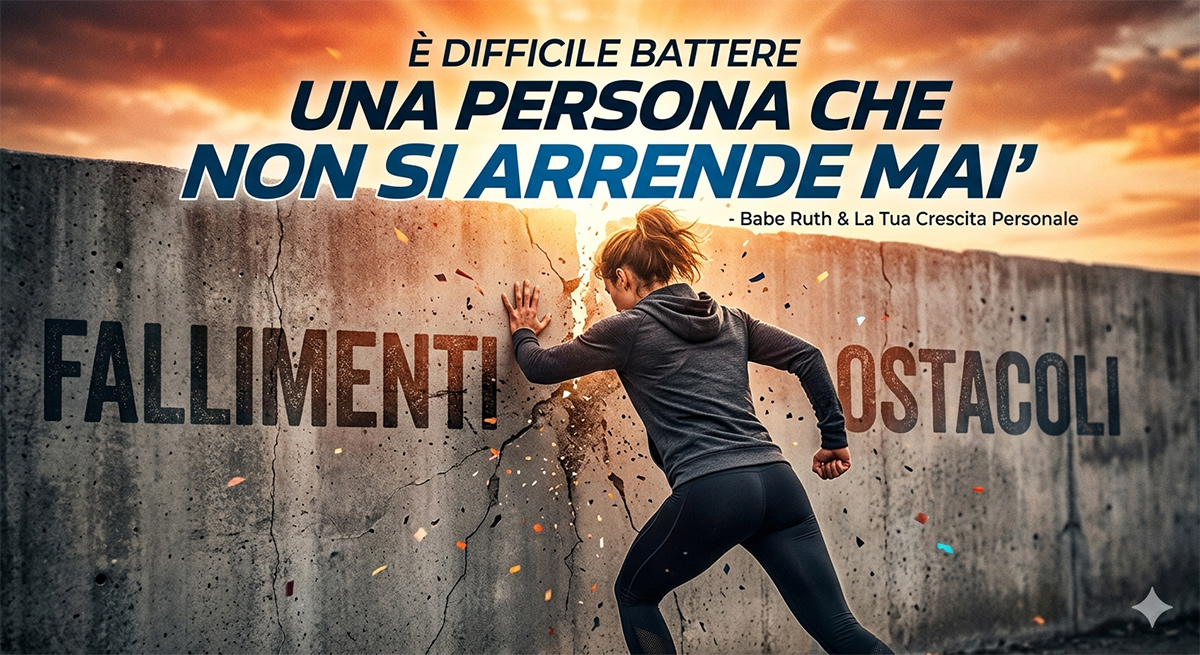 vmeeting's tweet photo. È DIFFICILE BATTERE UNA PERSONA CHE NON SI ARRENDE MAI
https://t.co/wZo8L2ylHX

#CrescitaPersonale #Resilienza #MindsetVincente #NonMollareMai #MotivazioneQuotidiana #BabeRuth #Obiettivi2026 #FallirePerVincere #CoachingItalia https://t.co/8aNNrXwe8D