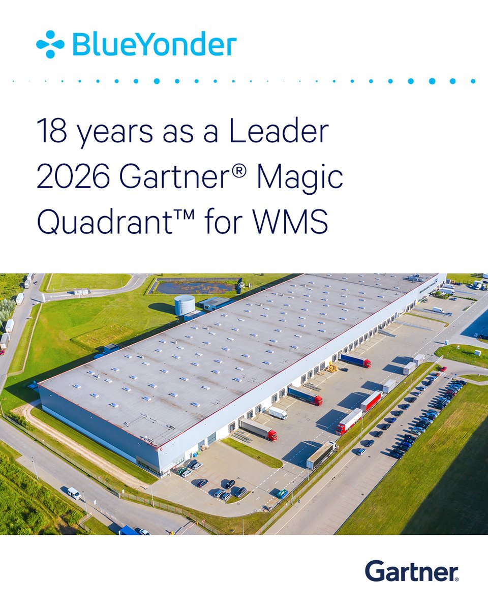 SilvinaLive's tweet photo. We're proud to be named a Leader in the 2026 @Gartner_inc® Magic Quadrant™ for Warehouse Management Systems! See what we feel sets us apart: https://t.co/rkvRj79wY8 https://t.co/VWIyow57Qf