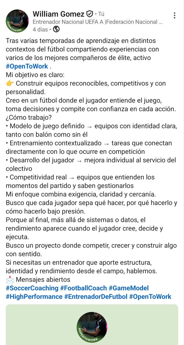 William Gomez tweet media