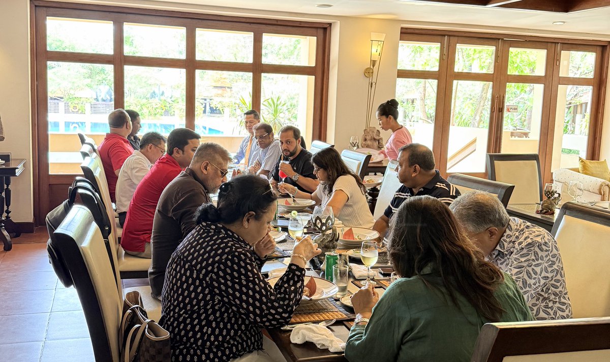 KellyChanDara's tweet photo. We are thrilled to hear you enjoyed our resort facilities and, most importantly, our authentic Khmer welcome lunch. A huge thank you to our long-term partner, Kampoul Adventure Tour and SKAL International for organizing this special event. 
#RoyalAngkorResort #SiemReap https://t.co/yXyyVxX37r