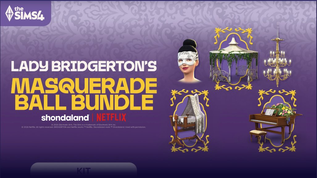 ATENCION 📣SORTEO SIMS 4 💚💙

Nuevo Pack: Paquete El baile de máscaras de Lady Bridgerton para Los Sims 4 😍

Para participar: 

Like y RT a este tweet 🔄
Deja un comentario en mi último vídeo de YouTube:
 youtu.be/WI4TgJJyOXk?is…

Ganador el próximo 15 - 05 😍 suerte a todos!!