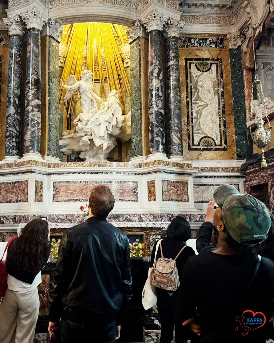 kappalanguage's tweet photo. Bernini-Borromini: un binomio che ha plasmato la fisionomia di Roma nel XVII secolo. Li abbiamo riscoperti assieme alla nostra Francesca nel corso di un'uscita didattica domenicale! https://t.co/F6fh6aLFIU